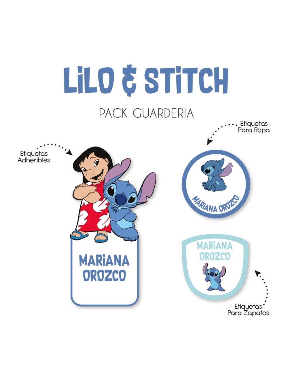 Pack Guardería Lilo Stitch | Pack Guarderia Pack Guardería Lilo Stitch | Pack Guarderia
