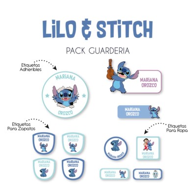 Pack Guardería Lilo Stitch Pack Guardería Lilo Stitch