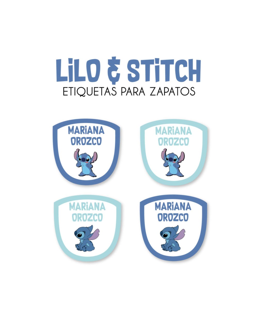 Pack Premium Ropa, Zapatos y Escuela Lilo Stitch