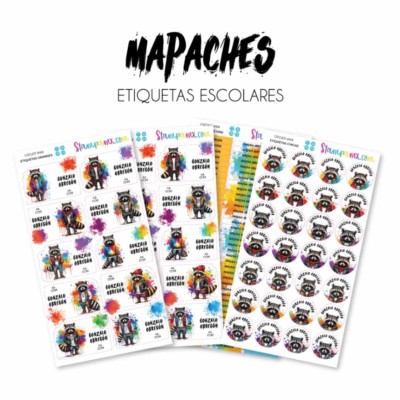 Escuela Adheribles Mapaches Escuela Adheribles Mapaches