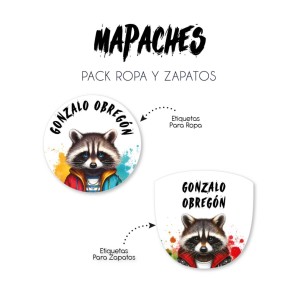 Pack Ropa y Zapatos Mapaches