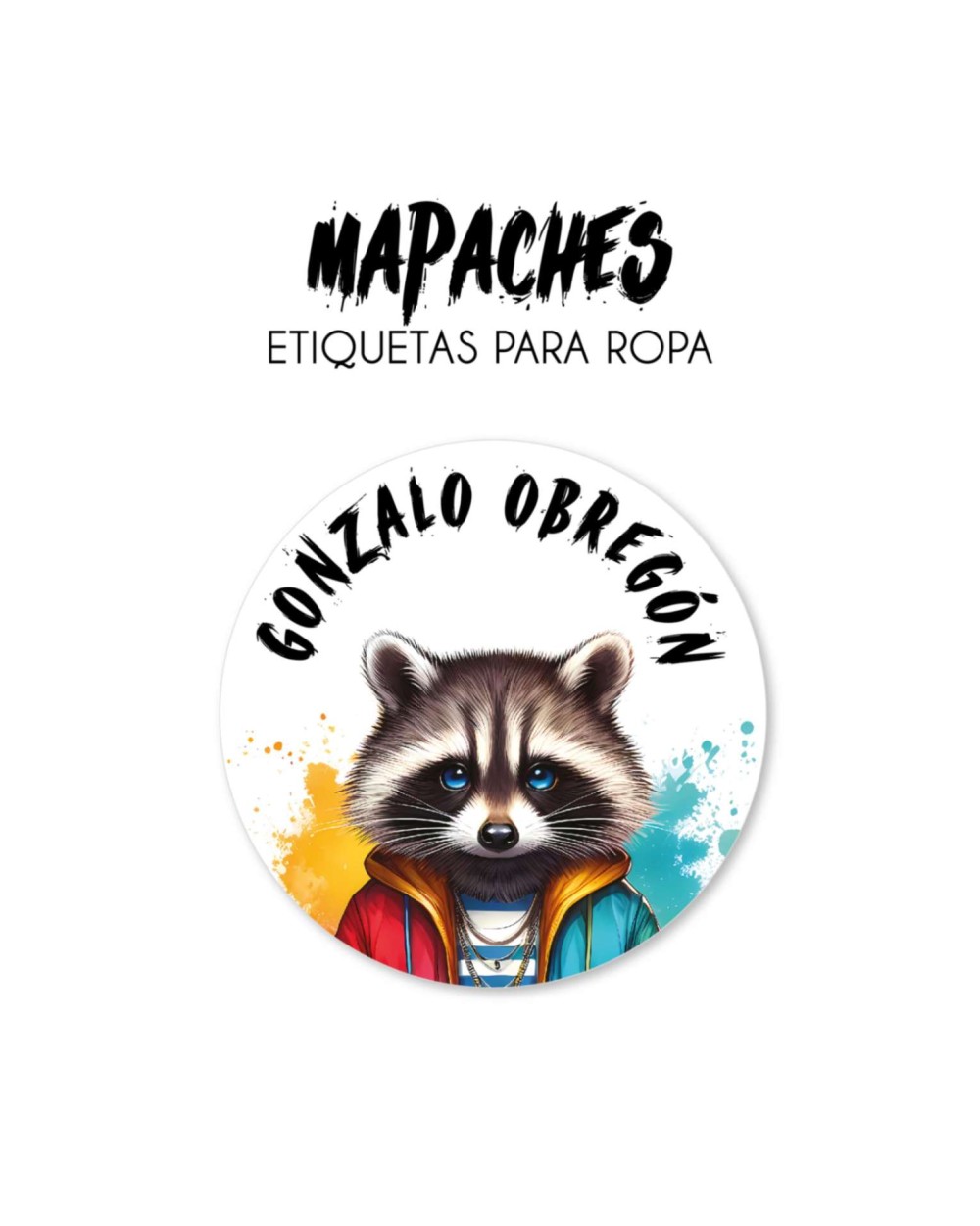 Ropa Mapaches-Etiquetas Para Ropa Ropa Mapaches-Etiquetas Para Ropa