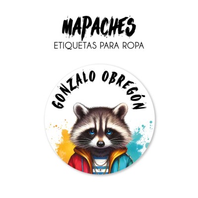 Ropa PLANCHABLES Mapaches 