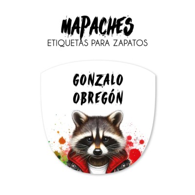Zapato Mapaches