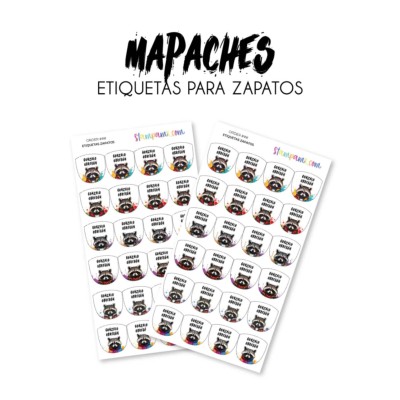 Zapato Mapaches
