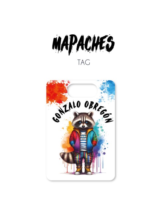 Tag Mapaches| Bag Tags