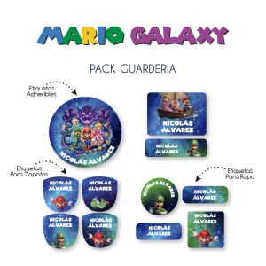 Pack Guardería Mario Galaxy Pack Guardería Mario Galaxy
