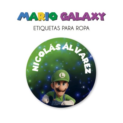 Ropa PLANCHABLES Mario Galaxy 