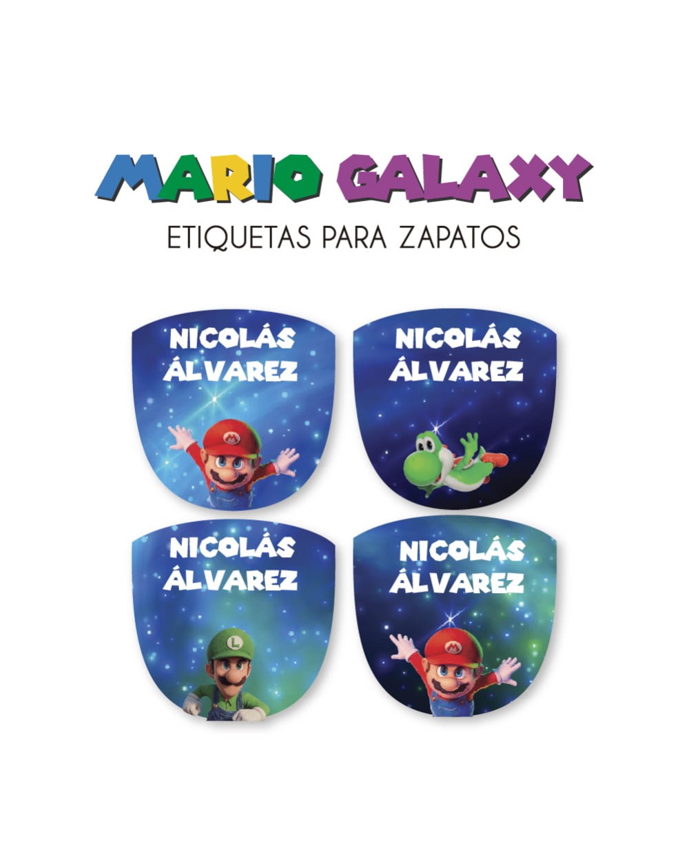 Pack Premium Ropa, Zapatos y Escuela Mario Galaxy Pack Premium Ropa, Zapatos y Escuela Mario Galaxy