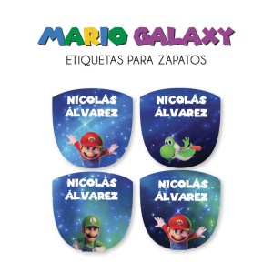 Zapato Mario Galaxy Zapato Mario Galaxy