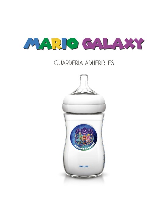 Guarderia Mario Galaxy| Etiquetas Para Guarderia Guarderia Mario Galaxy| Etiquetas Para Guarderia