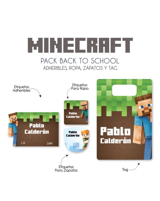 Pack Back to School Minecraft-Pack Back To School