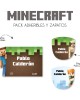 Pack Escuela y Zapatos Minecraft| Pack Adheribles y Zapatos