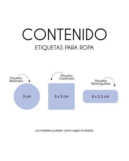 Ropa Minecraft-Etiquetas Para Ropa