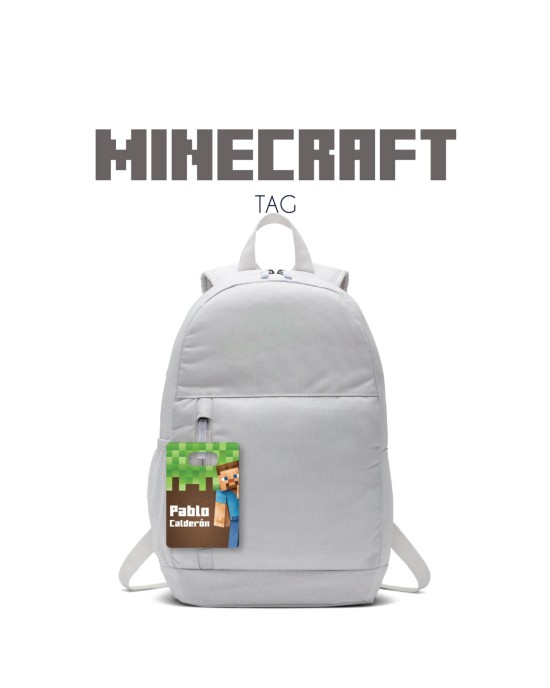 Tag Minecraft| Bag Tags