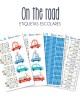 Escuela Adheribles On the Road-Etiquetas Para Escuela