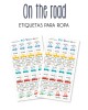 Ropa On the Road-Etiquetas Para Ropa