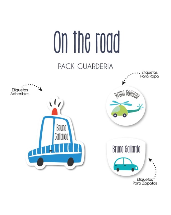 Pack Guardería On the Road | Pack Guarderia
