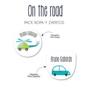 Pack Ropa y Zapatos On the Road