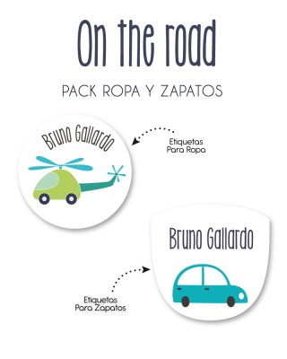 Pack Ropa y Zapatos On the Road