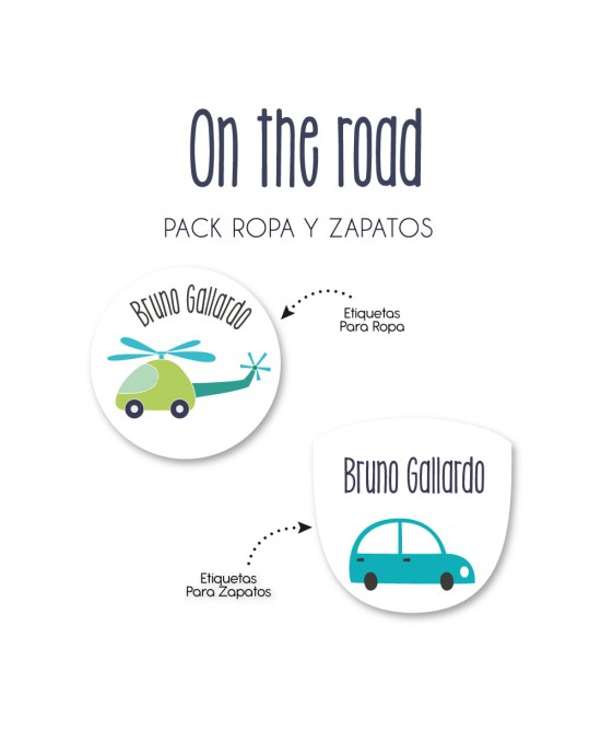 Pack Ropa y Zapatos On the Road | Pack Ropa y Zapatos