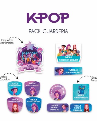 Pack Guardería K-POP