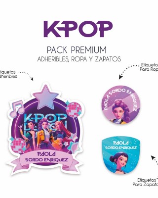 Pack Premium Ropa, Zapatos y Escuela K-POP