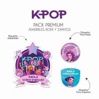 Pack Premium Ropa, Zapatos y Escuela K-POP
