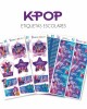 Escuela Adheribles K-POP-Etiquetas Para Escuela