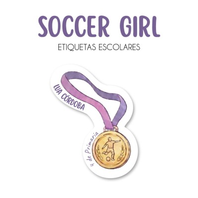 Escuela Adheribles Soccer Girl