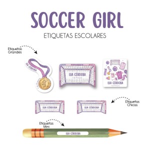 Escuela Adheribles Soccer Girl