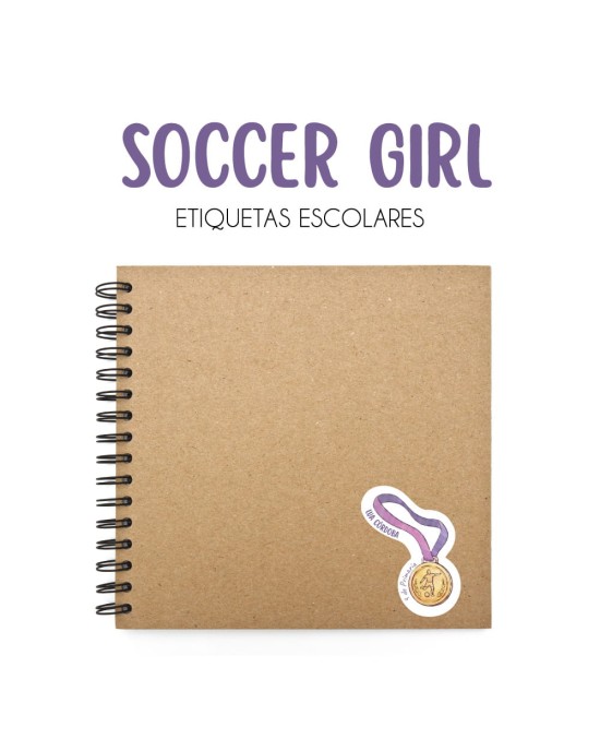 Pack Ropa y Escuela Soccer Girl | Pack Ropa y Adheribles