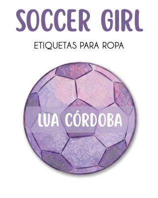 Ropa PLANCHABLES Soccer Girl 