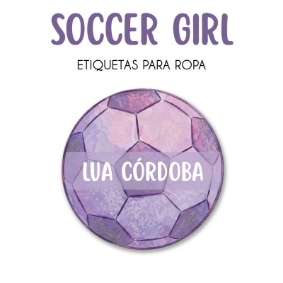 Ropa PLANCHABLES Soccer Girl 
