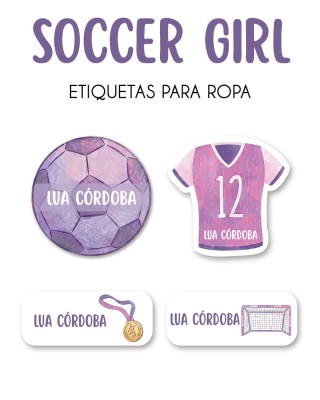 Ropa PLANCHABLES Soccer Girl 