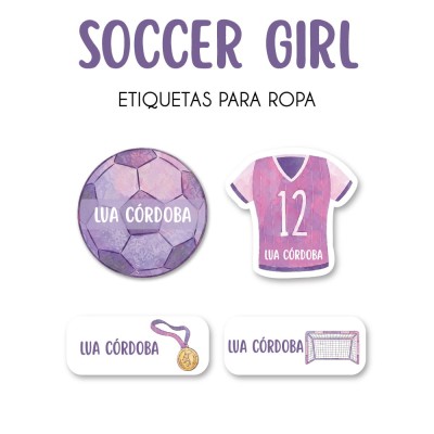 Ropa PLANCHABLES Soccer Girl Ropa PLANCHABLES Soccer Girl