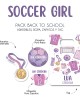 Pack Back to School Soccer Girl - Pack Back To School