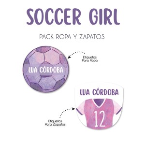 Pack Ropa y Zapatos Soccer Girl