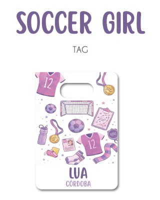 Tag Soccer Girl