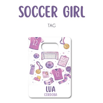 Tag Soccer Girl