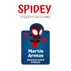 Pack Escuela y Zapatos Spidey