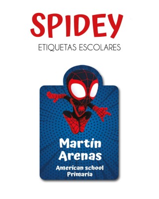 Pack Ropa y Escuela Spidey