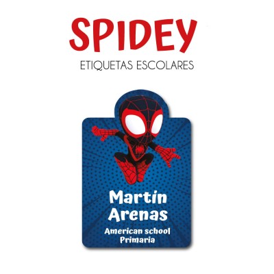 Pack Ropa y Escuela Spidey Pack Ropa y Escuela Spidey