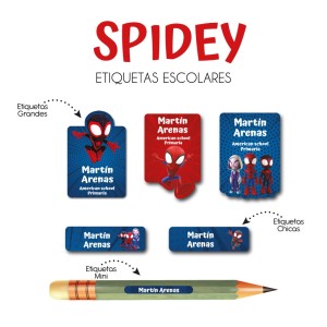 Escuela Adheribles Spidey