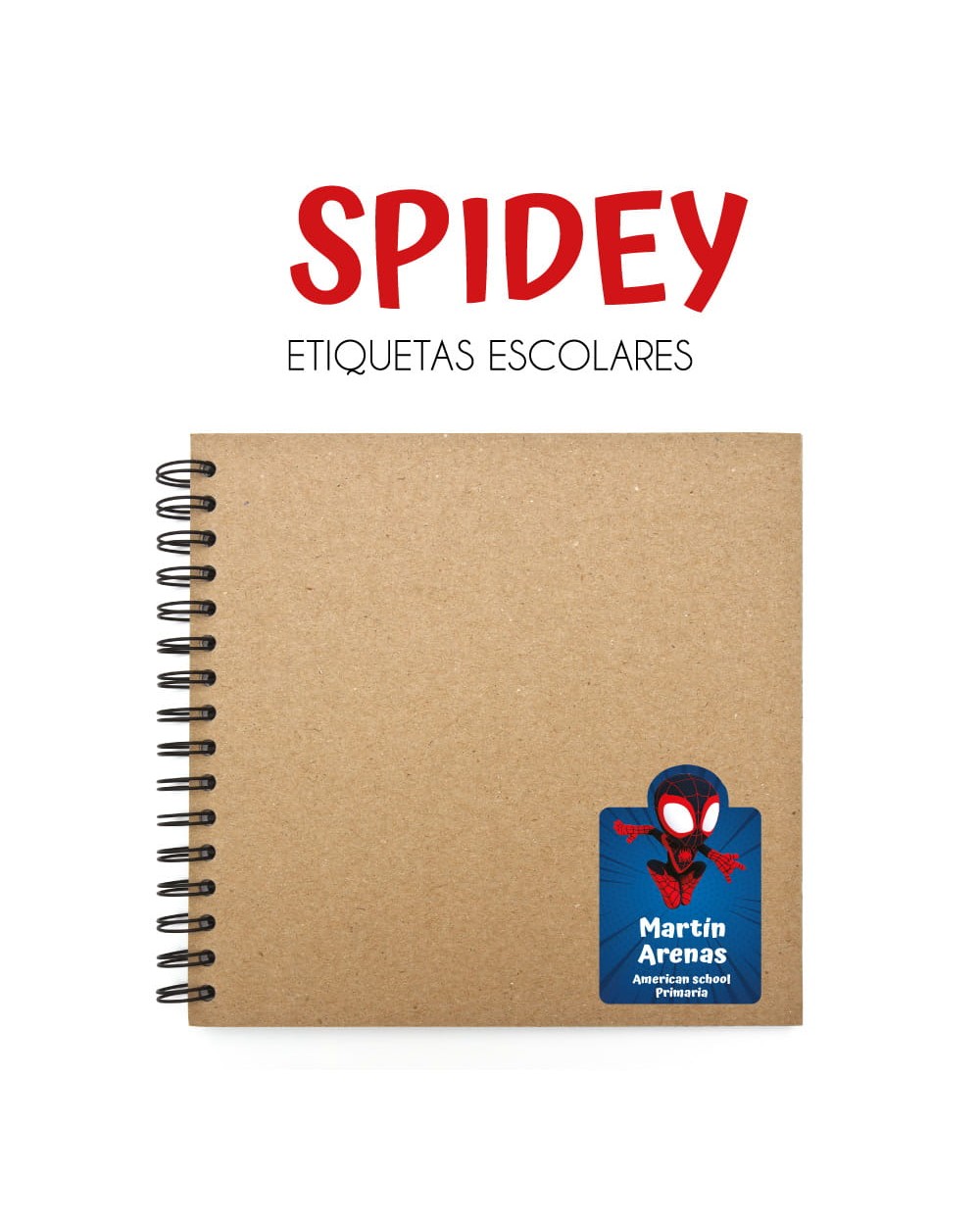 Pack Premium Ropa, Zapatos y Escuela Spidey