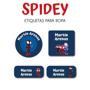 Ropa ADHERIBLES Spidey 