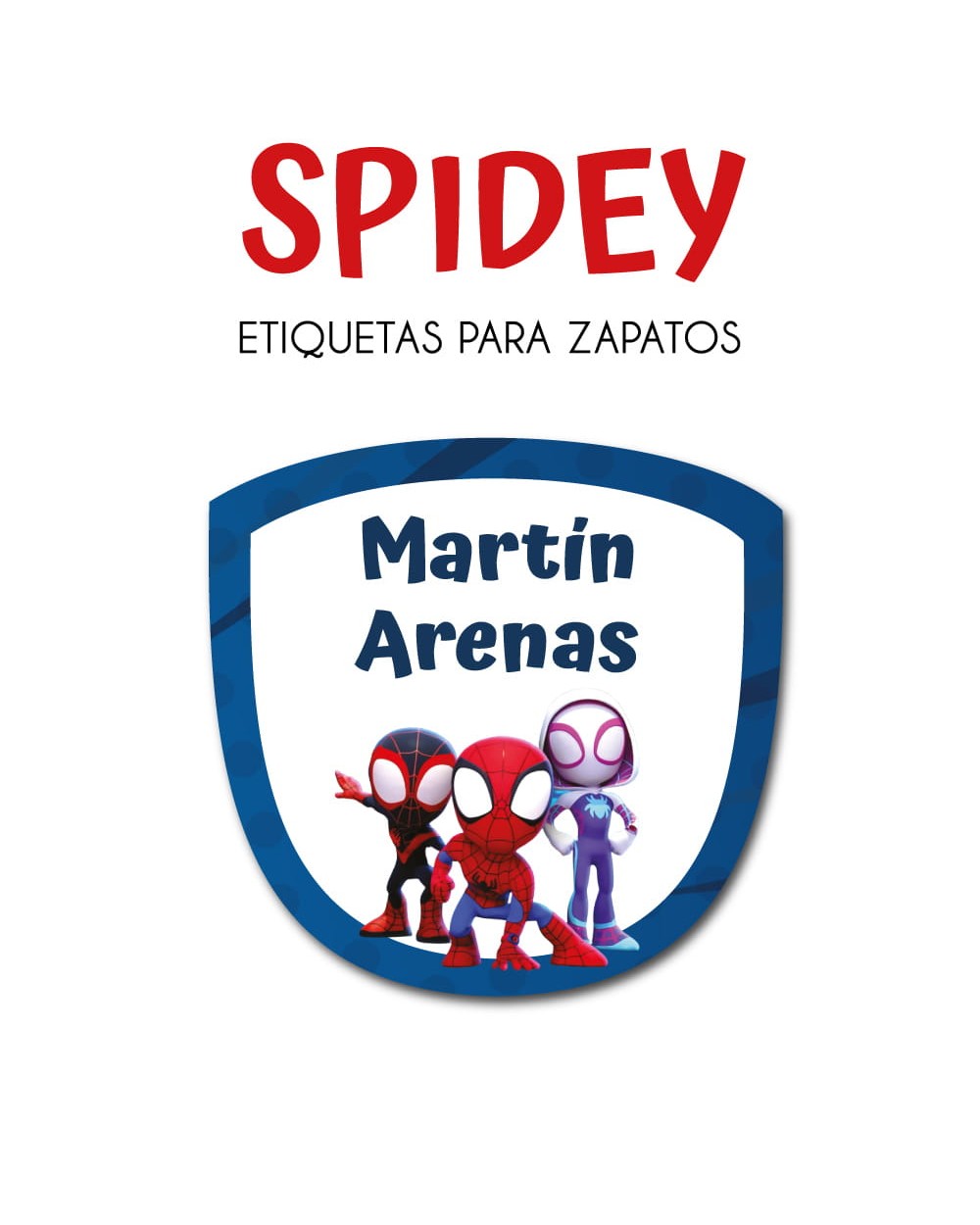 Pack Premium Ropa, Zapatos y Escuela Spidey