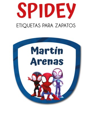 Zapato Spidey