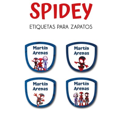 Zapato Spidey Zapato Spidey