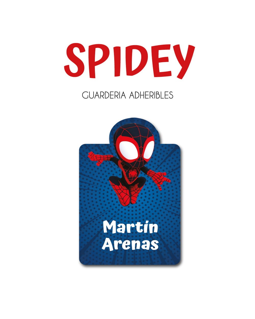 Guarderia Spidey| Etiquetas Para Guarderia Guarderia Spidey| Etiquetas Para Guarderia